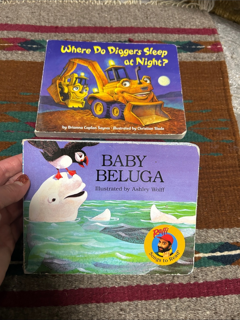 Where do diggers sleep and baby beluga